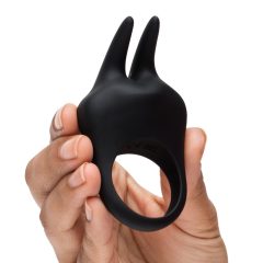   Fifty Shades of Grey - Vibračný krúžok na penis Sensation Bunny (čierny)