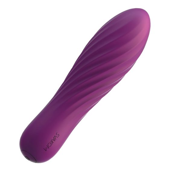 Svakom Tulip - nabíjateľný mini vibračný tyčinka (fialová)