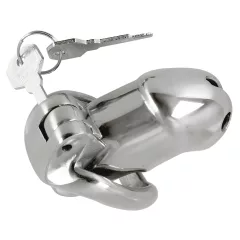 Fetish - kovový kliešt na penis - strieborný