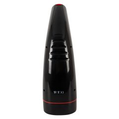   WYNE 03 - Nabíjateľný, vibračný masturbátor s odsávaním (čierny)