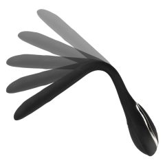   Penis Plug Dilator - dobíjací vibrátor na močovú trubicu (0,6-1,1 cm) - čierny
