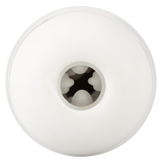 STROKER - masturbátor s vibráciou a saním - dobíjací - biely