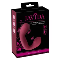   Javida Thumping - pulzujúci G-bod a klitoris vibrátor (červený)