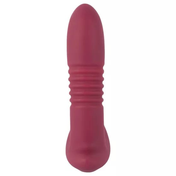 Javida RC - vibrátor na klitoris - 3 funkcie - rádiové ovládanie - červený