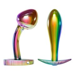 ANOS Metal Rainbow - kovový análny vibrátor (2 kusy)