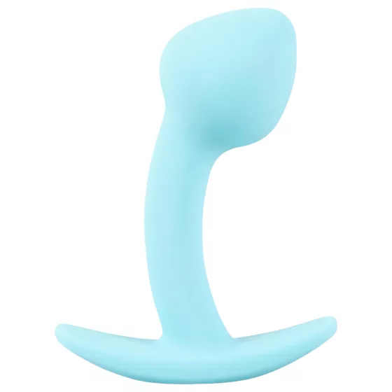 Cuties Mini Butt Plug - silikónový análny kolík (modrý, 2,6 cm)