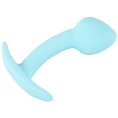   Cuties Mini Butt Plug - silikonové análne dildo - modré (2,6cm)