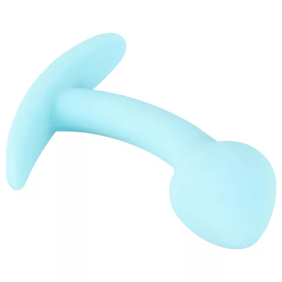 Cuties Mini Butt Plug - silikónový análny kolík (modrý, 2,6 cm)