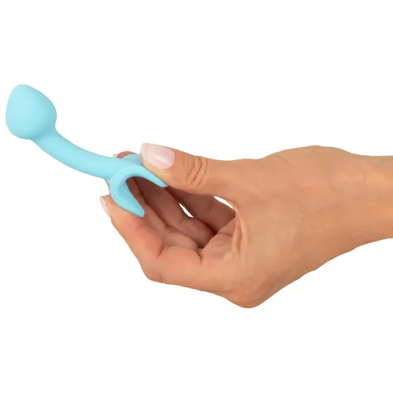 Cuties Mini Butt Plug - silikónový análny kolík (modrý, 2,6 cm)