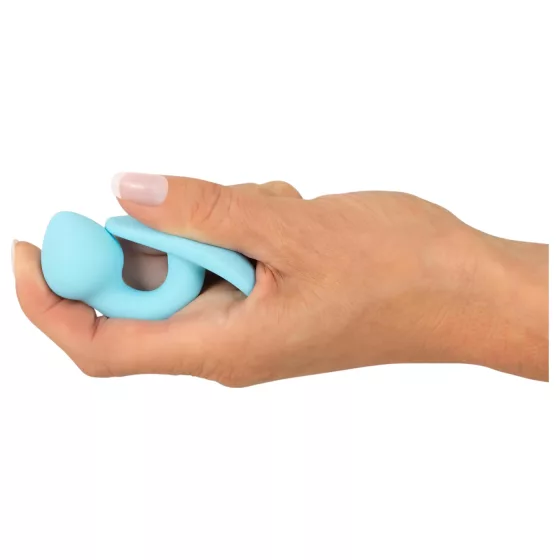 Cuties Mini Butt Plug - silikónový análny kolík (modrý, 2,6 cm)