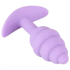   Cuties - análny kolík mini - silikónový - fialový - 2,8 cm