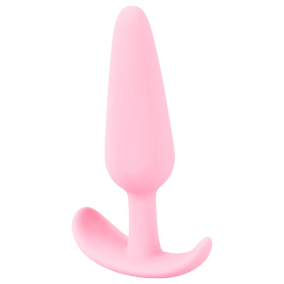 Roztomilý mini análny kolík - silikónový, ružový (2,1 cm)