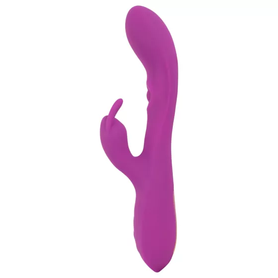 Javida Thumping Rabbit - vibrátor s 3 motormi a stimulátorom klitorisu - fialový