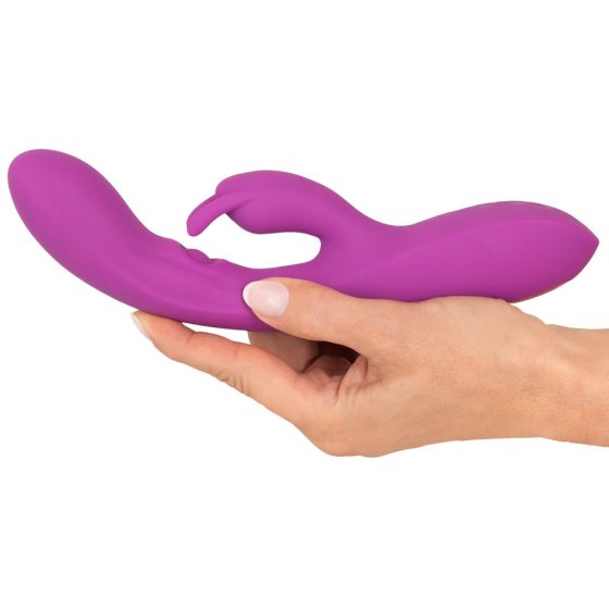 Javida Thumping Rabbit - nabíjací vibrátor na klitoris, 3 motory (fialový)