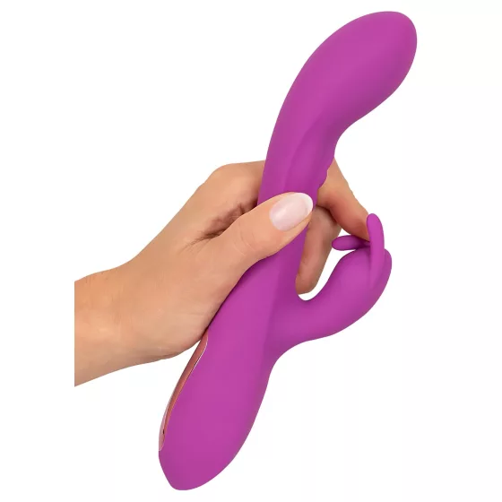 Javida Thumping Rabbit - vibrátor s 3 motormi a stimulátorom klitorisu - fialový