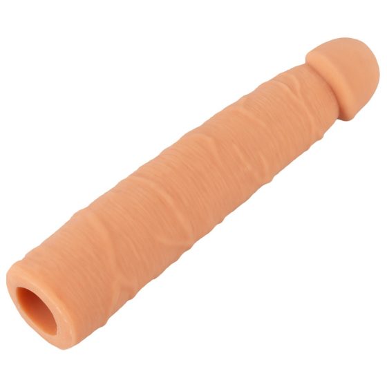 Prírodná koža - predlžovač a zahusťovač penisu (24 cm)