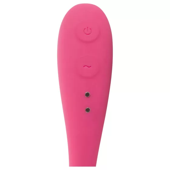 SMILE - vibračné vajíčko na diaľkové ovládanie - akumulátorové - ružové