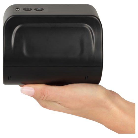 Rebel - vodotesný rotačný masturbátor - čierny