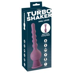 You2Toys Turbo Shaker - análne dildo (fialové)