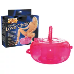You2Toys - vibračná sex stolička - ružová