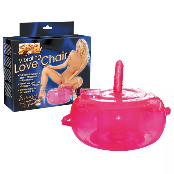 You2Toys - vibračná sex stolička - ružová