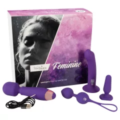 Magic Shiver Feminine - erotická sada pre ženy - 4 diely