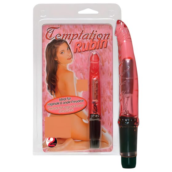 You2Toys - Zvodný vibrátor (červený)