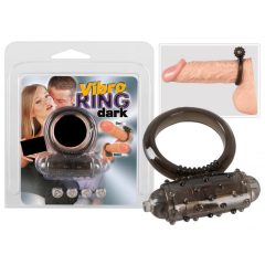 You2Toys Vibro Ring Dark - vibračný krúžok na penis