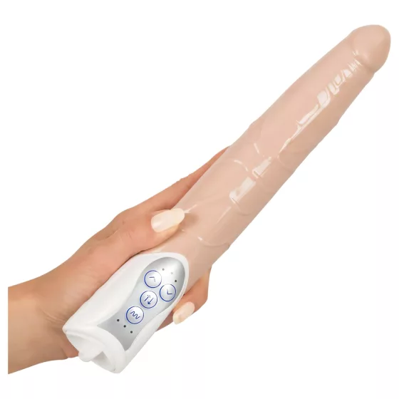 You2Toys - vibrátor s prírazmi - telová farba