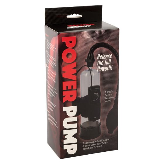 Seven Creations Penis Power Pump - Vibračná pumpa na penis