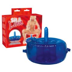 You2Toys - Vibračná sexuálna stolička - modrá