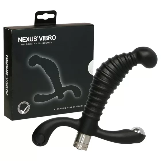 Nexus Vibro - vibrátor na prostatu - čierny