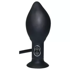 You2Toys - vibračný análny kolík s pumpou - čierny