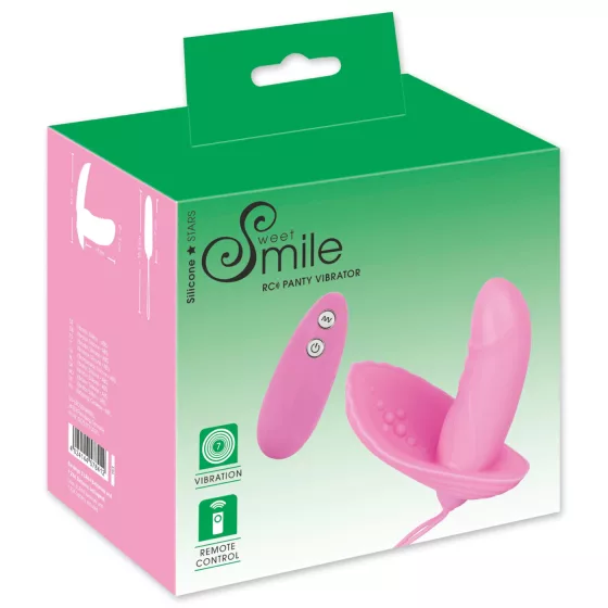 SMILE Shelly - vibračné vajíčko na diaľkové ovládanie - ružové