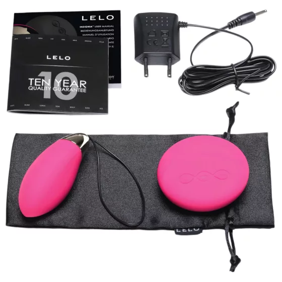 LELO Lyla 2 - nositeľné vibračné vajíčko s diaľkovým ovládaním (ružové)