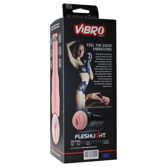 Fleshlight Pink Lady - Vibrujúca vagína
