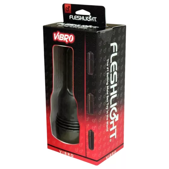 Fleshlight - vibračná umelá vagína - ružová