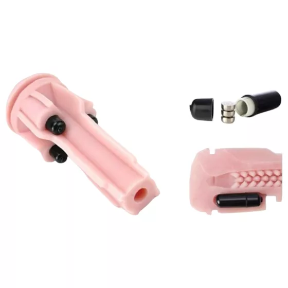Fleshlight - vibračná umelá vagína - ružová