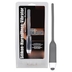   You2Toys - DILATOR - silikónový močový vibrátor - sivý (6mm)