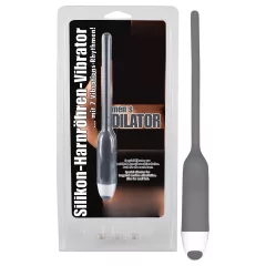   You2Toys - dilatátor vibrátorom - silikónový - sivý 6 mm