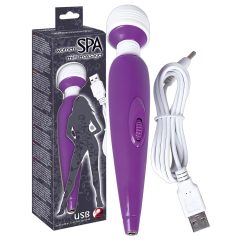   / You2Toys - SPA Wand - akumulátorový masážny vibrátor (fialový)