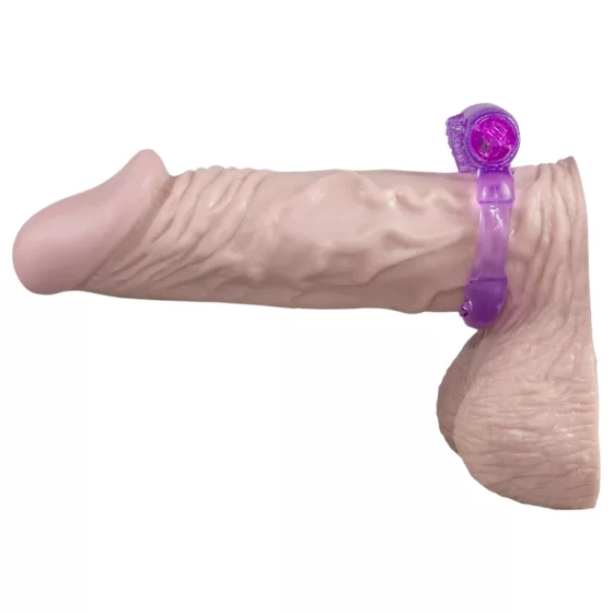 You2Toys - vibračný erekčný krúžok - jednorazový - fialový
