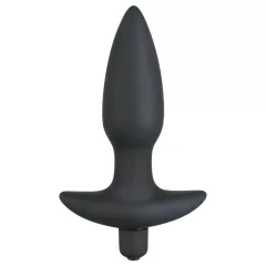 Black Velvets - análny vibrátor plug - stredný