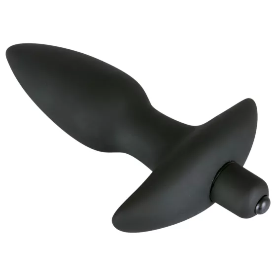 Black Velvets - análny vibrátor plug - stredný