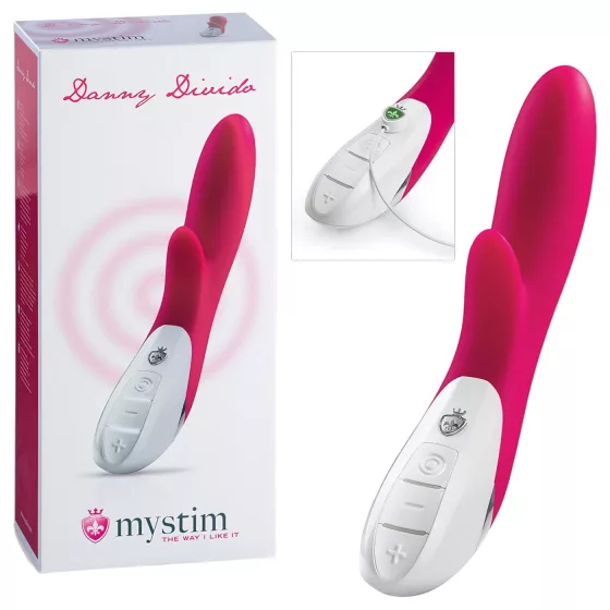 mystim Danny Divido - klitorisový stimulátor vibrátor (ružový)