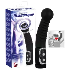   You2Toys - masážer prostaty - rotačný vibrátor - čierny
