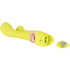 Jülie - Vibrátor na klitoris (žlto-zelený)