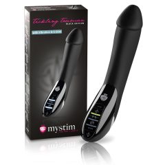   Mystim Tickling Truman - elektro-stimulačný vibrátor (čierny)