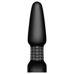   b-Vibe - rotačný análny vibrátor s perličkami, nabíjateľný (čierny)