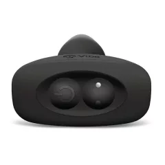   b-Vibe - rotačný análny vibrátor s perličkami, nabíjateľný (čierny)